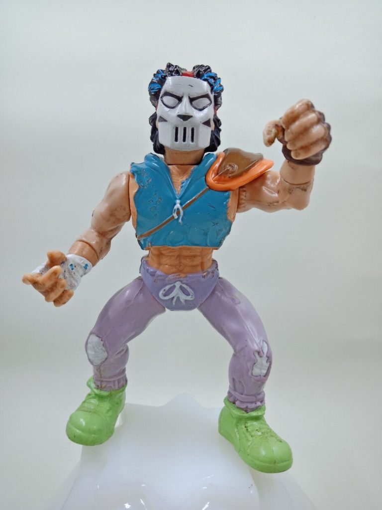 1989-Playmates TMNT Casey Jones Teenage-Mutant-Ninja Turtles Action Figure.